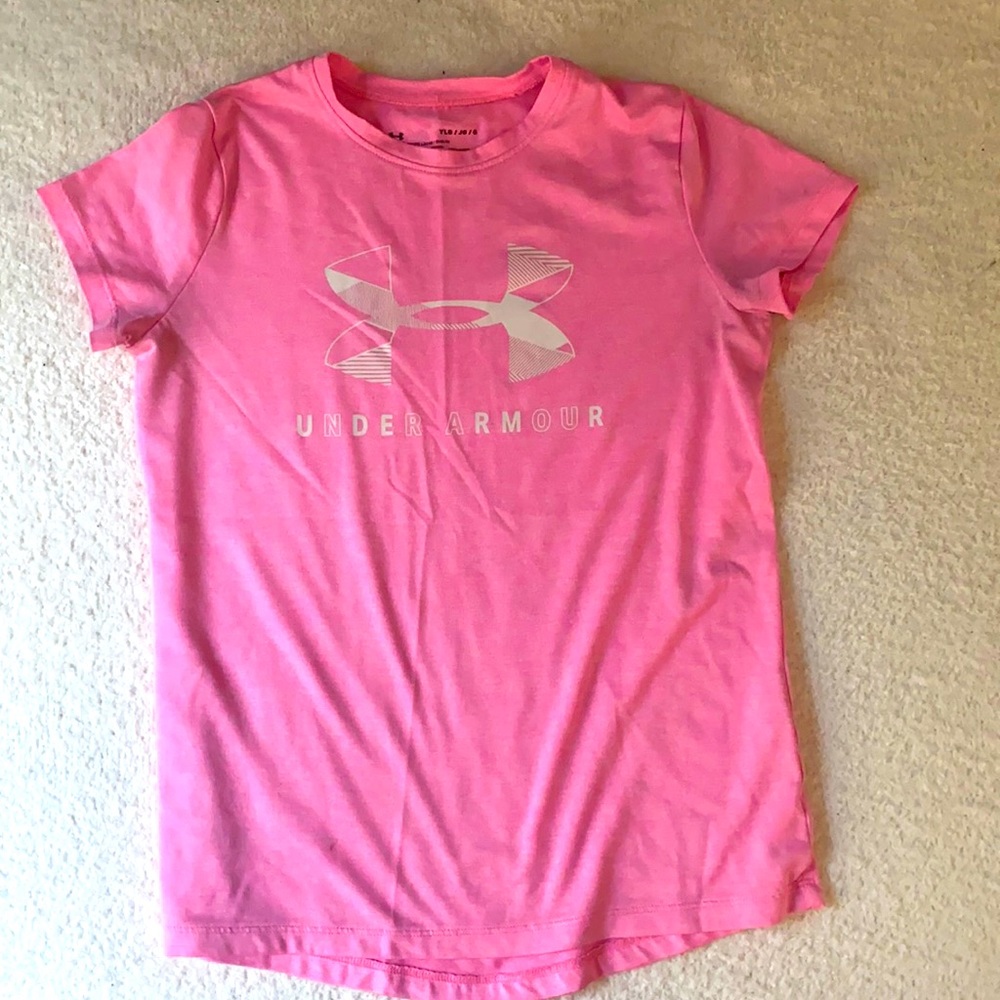 Under Armour Girls Youth Large Shirt